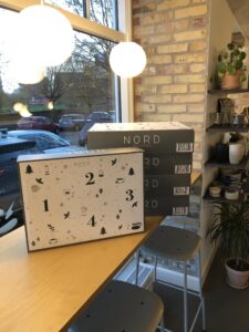 Vores populære kaffekalender i den hyggelige kaffebar